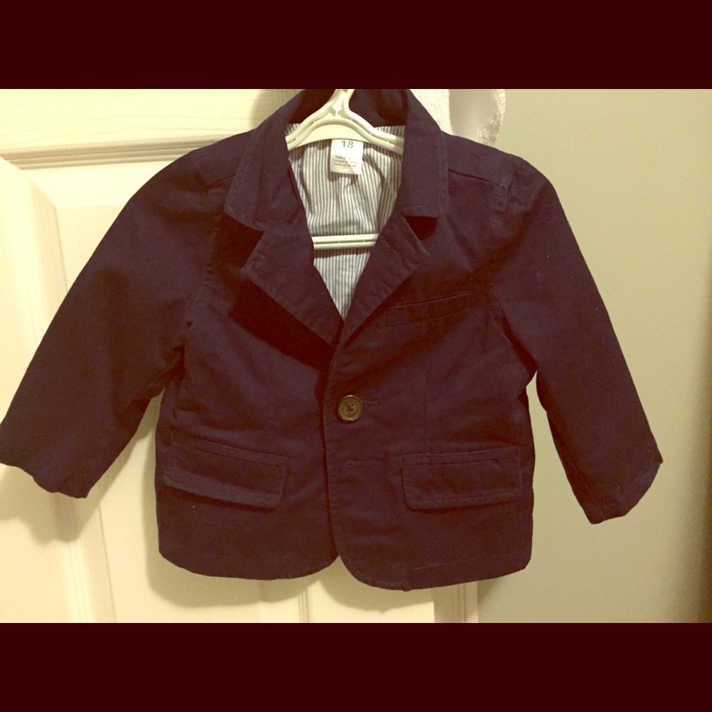 Navy blue blazer